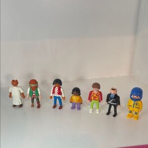 Vintage 1990s Playmobil Geobra Figures